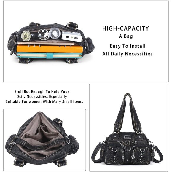 Stylish Multi-Functional Handbag for Women – Perfect for Work, Travel & Shopping - Picture 4 of 7